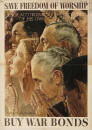 Freedom of Worship - Norman Rockwell - Freedom of Religion