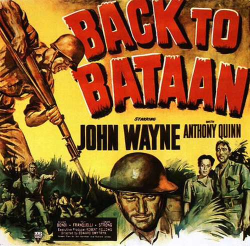 Back to Bataan movie poster