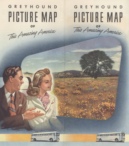 Greyhound picture map cover