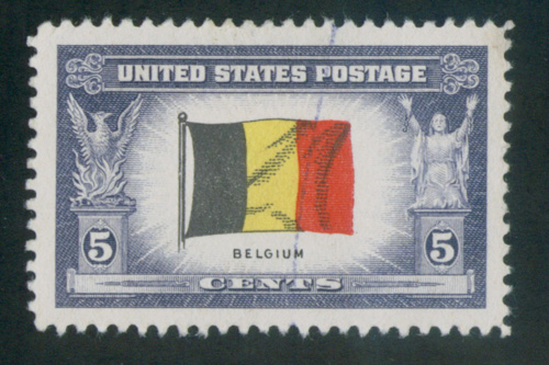 Belgium stamp