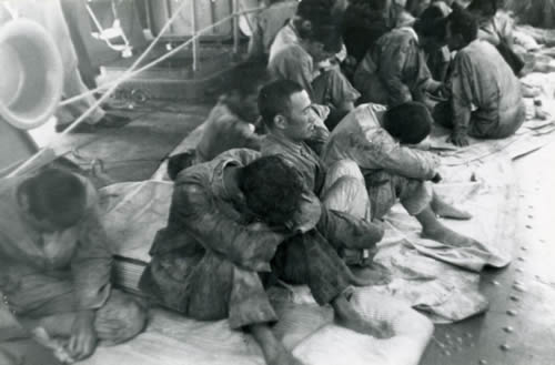 Japanese POWs at Midway